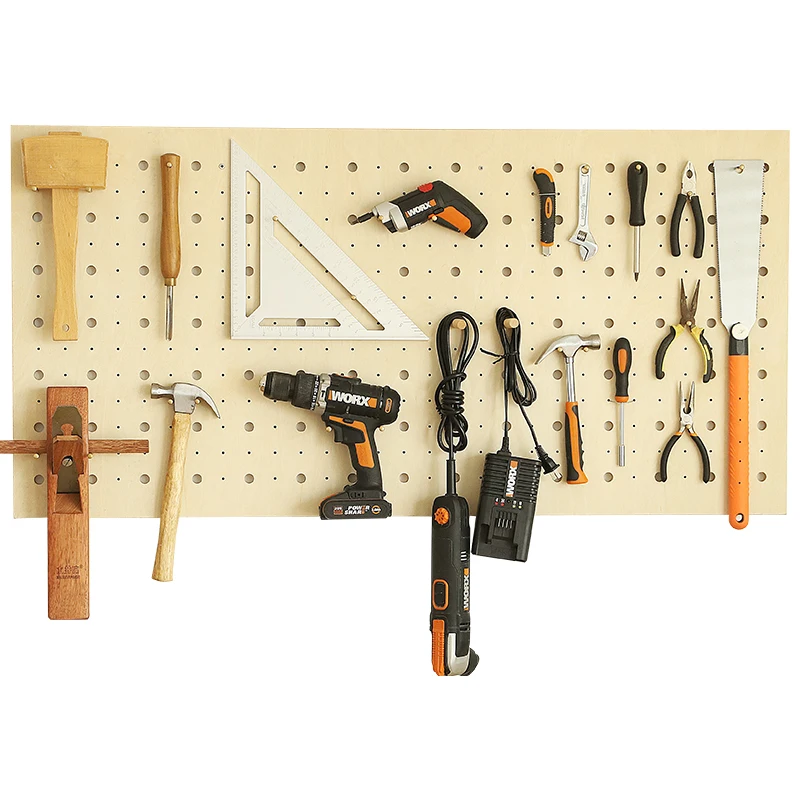 Workshop Tools.Hanging Board - Lochbrett, individuelles Werkzeug, Wandbehangbrett, Holzbearbeitung, Werkstatt,