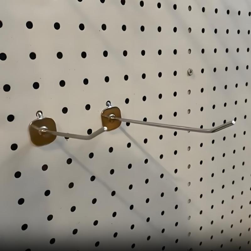Workshop Tools.Hanging Board - 10 Stück Aufbewahrungshaken für Pegboard, Garagen-