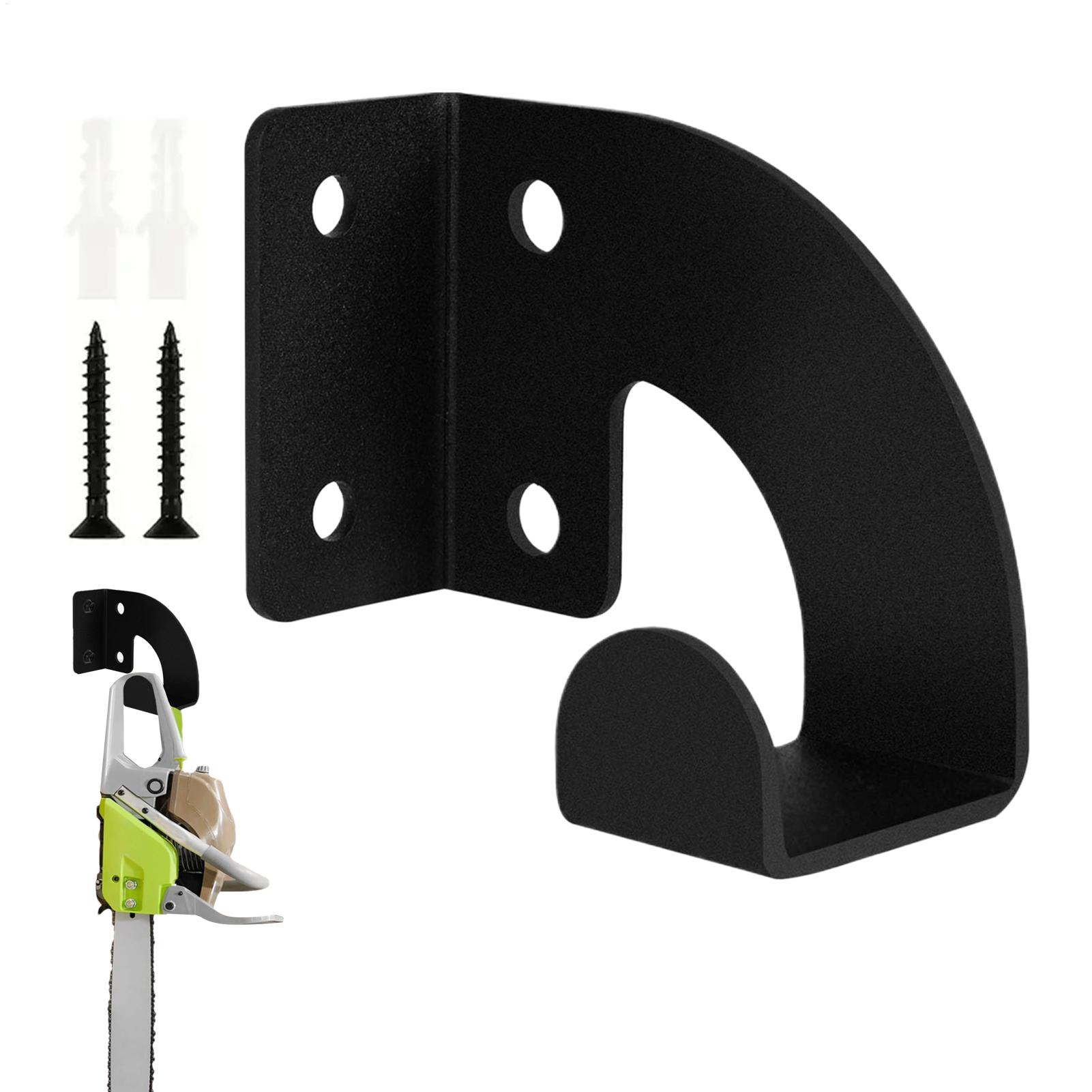 Workshop Tools Types - Kettensägenhalterung Schwerlast-Kettensägen-Wandhalterung Metallgestell Hochbelastbarer Aufbewahrungsorganizer für