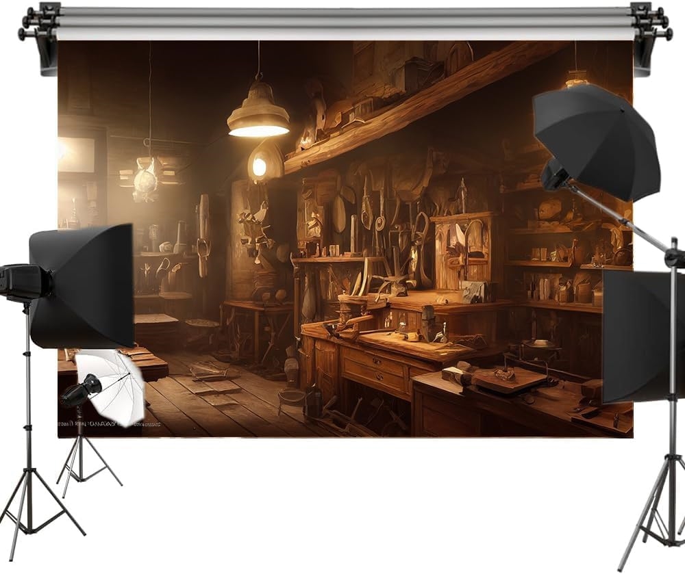 Workshop Tools Background - Steampunk Mechanic Tool Workshop Männer Fotoshooting-Hintergründe