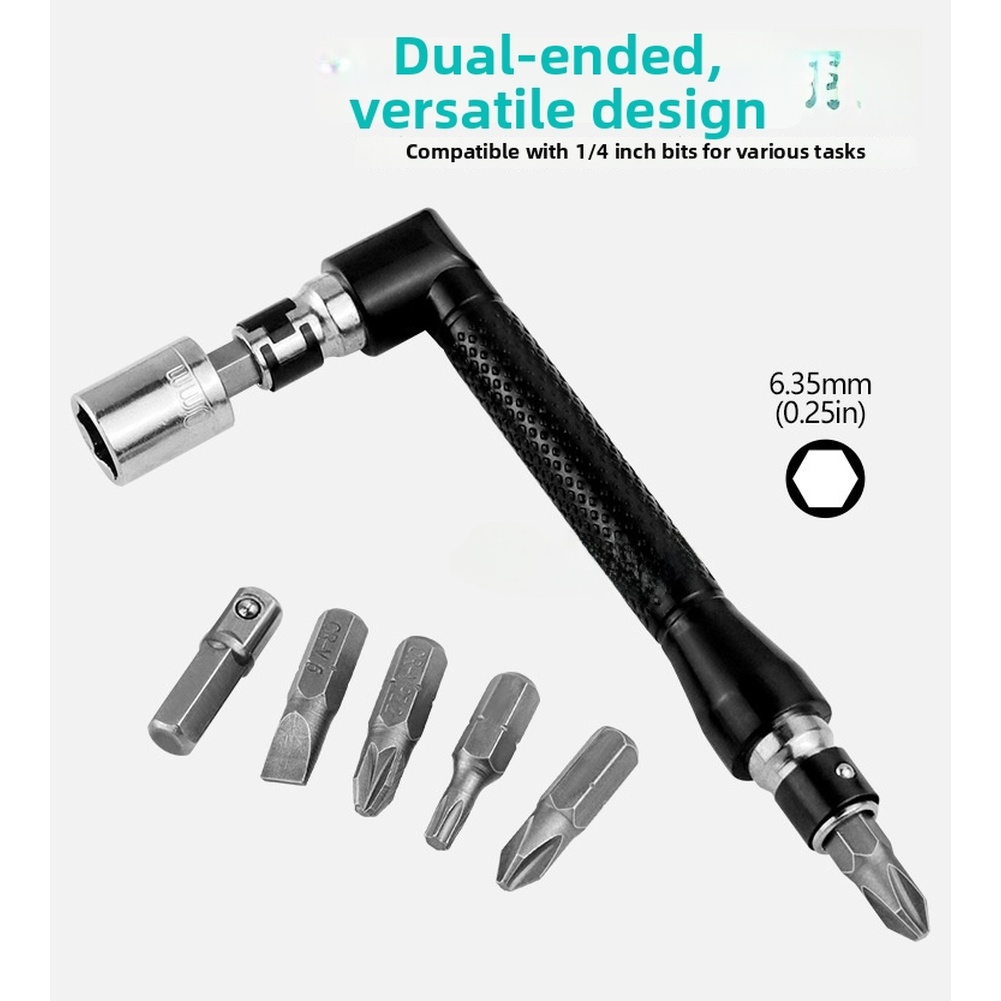 Workshop Tools Types - 21-teiliges L-förmiges Schraubendreher-Set mit 9 Steckschlüsseln