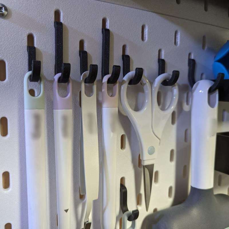 Workshop Tools.Hanging Board - Werkstatt-Werkzeugaufhänger Pegboard Flachhaken Wandmontage Flache Aufhängehalterung