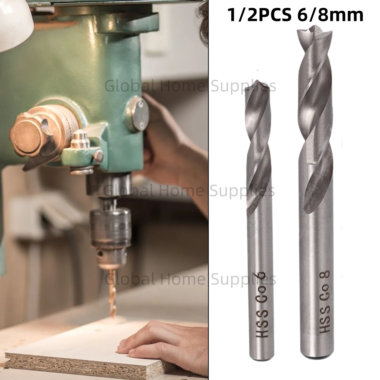 1/2 stücke 6/8mm HSS CO Spot S – Tools For Welding Workshop Bewertung und Preis