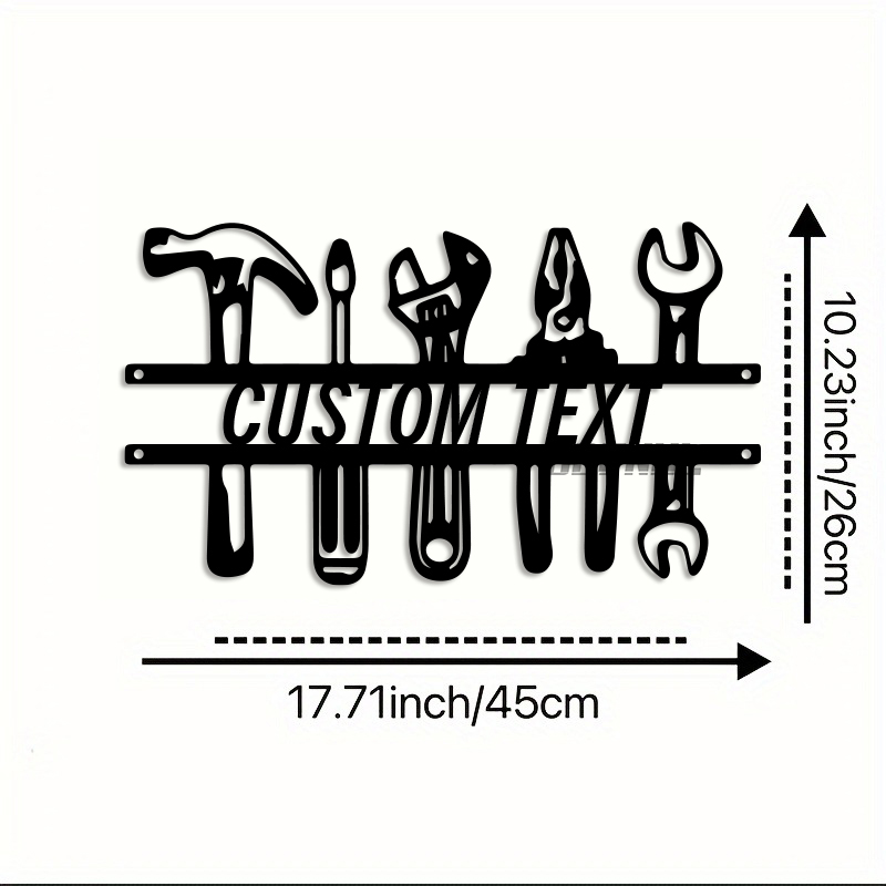 DIY-Wandkunst aus Eisen im Ind – Workshop Tools With Name Bewertung und Preis
