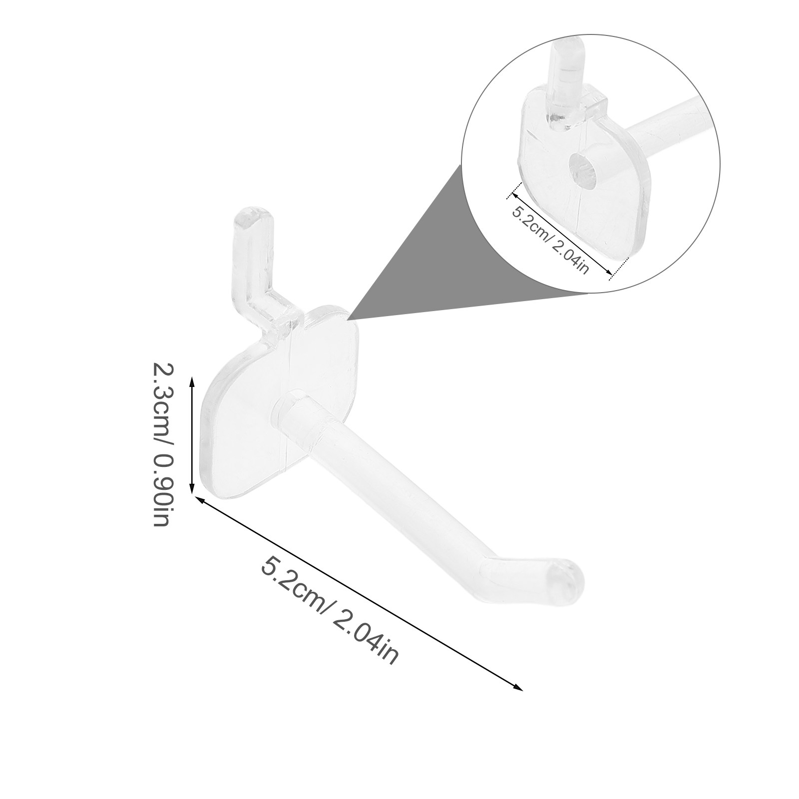 50 Stück Klare Kunststoff-Loch – Workshop Tools.Hanging Board Bewertung und Preis
