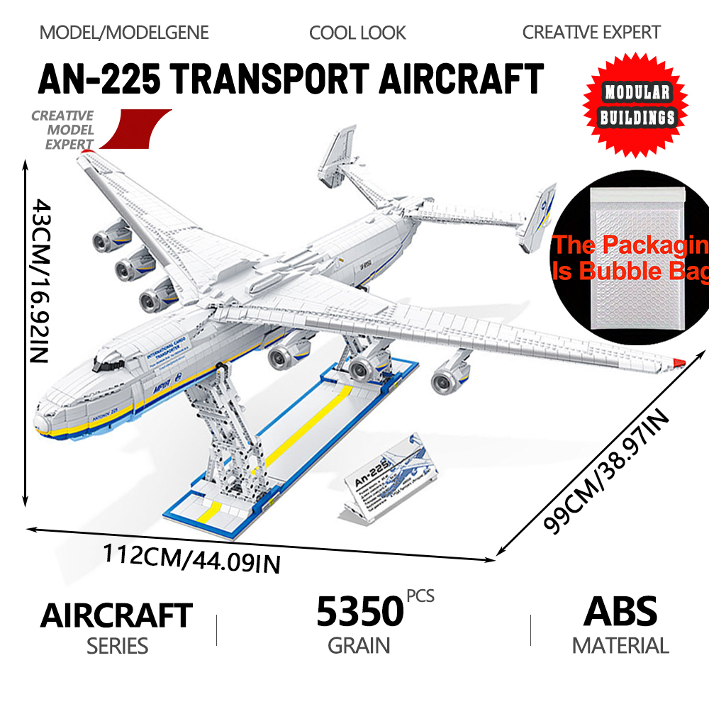AN-225 Große Transport Flugzeu – Hand Plane Block Bewertung und Preis