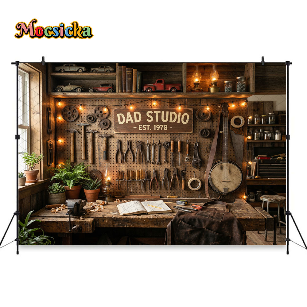 Mocsicka Dad's Workshop Fotogr – Workshop Tools Background Bewertung und Preis