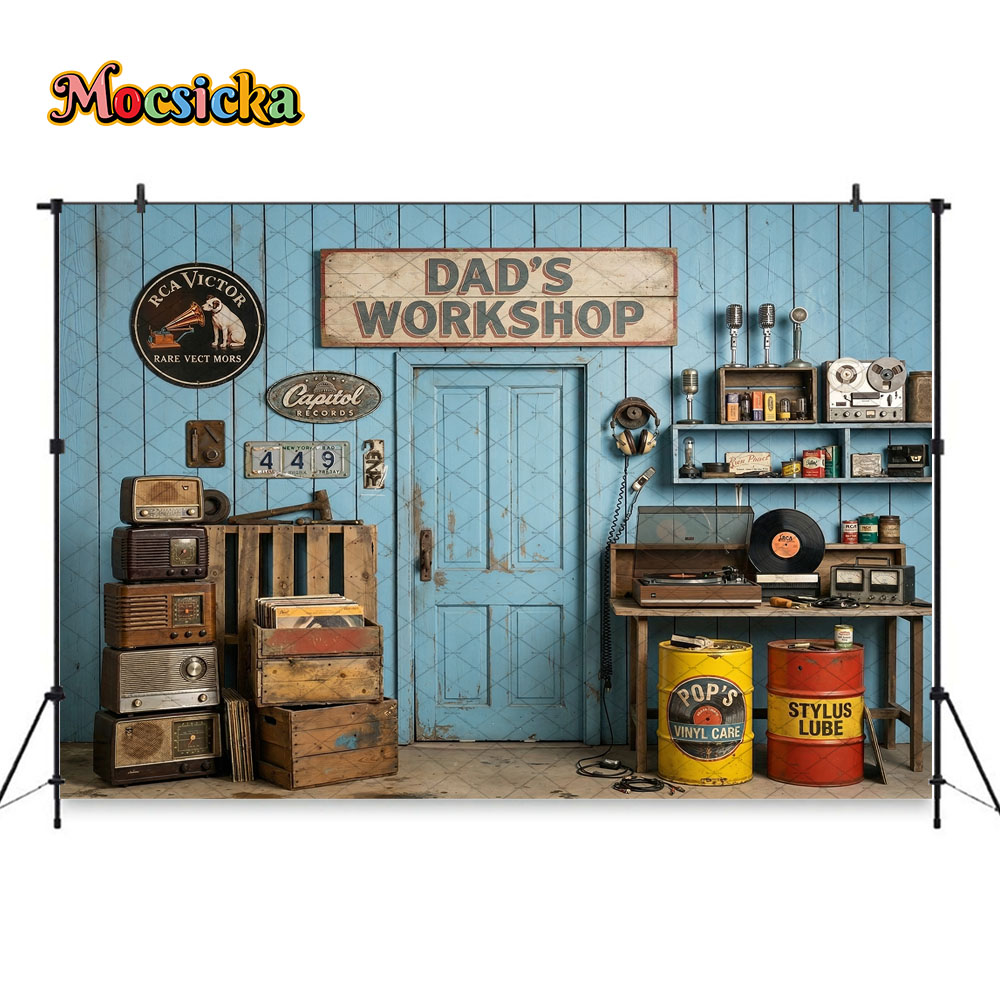 Mocsicka Dad's Workshop Fotogr – Workshop Tools Background Bewertung und Preis