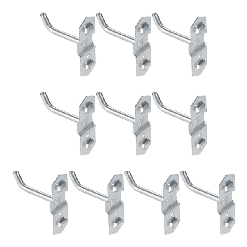 10 Stück/Set Stahl-Lochplatten – Workshop Tools.Hanging Board Bewertung und Preis