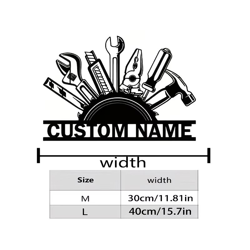 Personalisierte Metall-Werkzeu – Workshop Tools With Name Bewertung und Preis